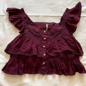 Free people crop top Size: S